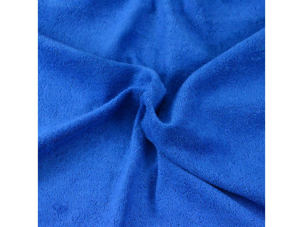 Froté prostěradlo tmavě modré na matrací do 18cm - varianty