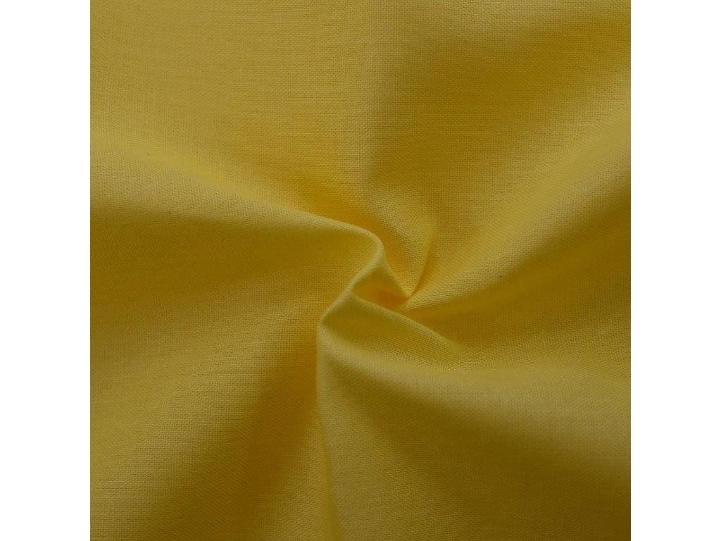 Napínací prostěradlo bavlněné 90x200cm sytě žluté - na matrací do 18cm