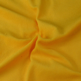 Froté prostěradlo sytě žluté na matrací do 18cm - varianty
