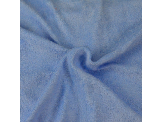 Froté prostěradlo světle modré na matrací do 18cm - varianty