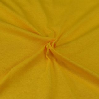 Jersey prostěradlo sytě žluté na matrací do 20cm - varianty