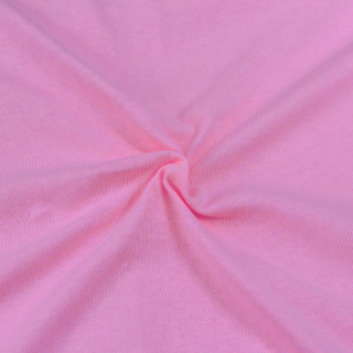 Jersey prostěradlo růžové na matrací do 20cm - varianty