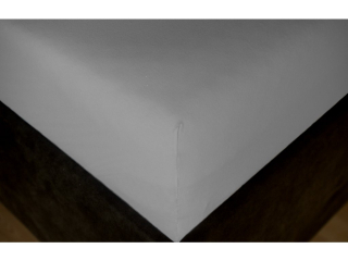 Jersey prostěradlo EXCLUSIVE světle šedé na matrací do 28cm - varianty