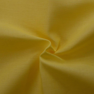 Prostěradlo bavlněné jednolůžkové 150x230cm - sytě žluté