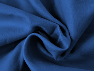 Tmavě modré saténové prostěradlo - 240x230 plachta bez gumy