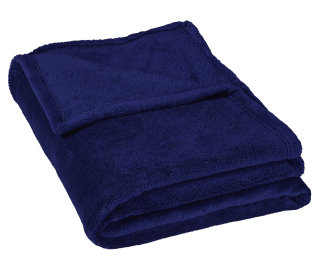 Micro deka jednolůžko 150x200cm - tm.modrá 300g/m2